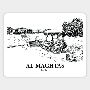 Al-Maghtas - Jordan Magnet